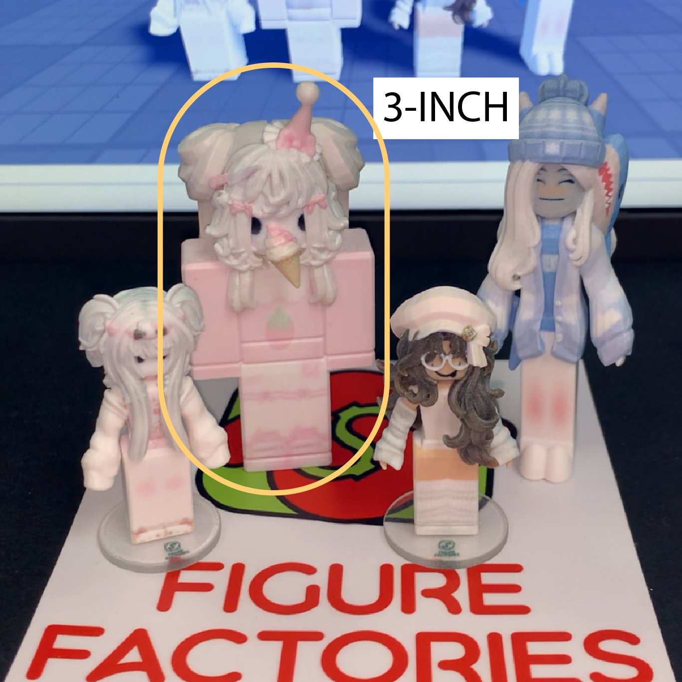 3 INCH - Custom Roblox Figurines